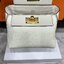 HERMES Hermes 24/24 Mini bag 20cm กระเป๋าถือ/สะพายแบรนด์หรู เอกลักษณ์ของความสง่างาม เกรดออริ สลับแท้ 1:1 ใช้งานต่างประเทศได้