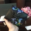 BEST SELLER! CHARLES & KEITH Peforated Wallet กระเป๋าสตางค์ใบสั้นพับ3ตอนรุ่นยอดนิยมวัสดุหนัง Saffiano สีดำประดับลายดอกไม้ Van Goh คลาสสิค ดีไซน์สวยเก๋ไม่ซ้ำใคร ด้านหน้าปั้มโลโก้เปิดปิดด้วยกระดุมเเม่เหล็ก ภายในมีช่องซิปสำหรับใส่เหรียญ หัวซิปปั้มโลโก้ มีช่อ