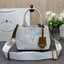 ORI หนังแท้ | Prada Jardinière linen blend mini-bag / Prada Tote Bag กระเป๋าทรงโท้ทใบเล็กน่ารัก ผ้าลินินผสม มาพร้อมดีไซน์ทันสมัย