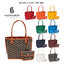 GOYARD ANJOU TOTE MINI ฮอตไอเท็ม กับกระเป๋าสะพายทรงโท้ท ไซส์มินิ กะทัดรัดมาก มาครบสีขายดี เลิศทุกสี รูปทรงคลาสสิค ดีไซน์เป็นเอกลักษณ์ ใช้งานได้หลากหลาย สามารถกลับด้านใช้ได้แบบไม่มีเบื่อ