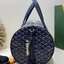 ORI หนังแท้ | Goyard Barrel 40 Sports Bag กระเป๋าสะพายทรง Keepall ใบใหญ่ ดีไซน์สปอร์ต ภายในโล่งกว้าง จุของได้เยอะ มีหูจับด้านบน เพิ่มฟังชั่นหูหิ้วด้านข้าง สะดวกใช้งาน