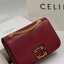 CELINE Classique Triomphe Bag in shiny / CELINE TRIOMPHE WITH CHAIN กระเป๋าสะพายทรงกล่องคล้าย Classic Box แต่มีรุ่นใหม่ออกแบบโลโก้สะดุดตาวินเทจ ด้วยดีไซน์ที่ดูโฉบเฉี่ยว