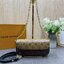 ORI หนังแท้ | LV Ivy chain wallet Bag กระเป๋าสะพายใบเล็ก ดีไซน์กระเป๋าสตางค์โซ่ โดดเด่นด้วยลาย Monogram Reverse Canvas เอกลักษณ์ของ Maison มอบลุคใหม่สดใส