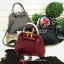 CHARLES & KEITH MINI RING HANDLE DOME BAG 2019 กระเป๋าสะพายขนาดเล็กหนัง pu ลาย pebble ทรงโดม หนังนิ่มอยู่ทรง ด้านหน้าโลโก้โลหะนูน เปิด-ปิดด้วยซิป ซิปคู่ รูดได้สุดใบ เปิดได้กว้างสะดวกหยิบสัมภาระ ภายในมีช่องซิปเล็ก 1 ช่องและช่องย่อย ใส่กระเป๋าเงินยาวได้ มีส