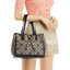 TORY BURCH FACTORY MONOGRAM JACQUARD TOTE BAG กระเป๋าถือหรือสะพายรุ่นล่าสุดดีไซน์ยอดนิยมจาก TORY BURCH FACTORY OUTLET วัสดุ Woven Jacquard & Leather ทอลาย Jacquard Singnature แบรนด์รอบใบสวยอยู่ทรงเป็นเอกลักษณ์ เปิดปิดแบบ Drawstring ขนาดใหญ่กำลังดี กว้างแล