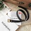 พรีเมี่ยมกิ๊ฟแท้ 100% 】YSL YVES SAINT LAURENT 3D LOGO Leather Belt VIP Gift With Purchase (GWP) เข็มขัดหนังแท้ดีไซน์สวยสุดคลาสสิคพรีเมี่ยมกิ๊ฟ Limited Edition จาก YSL YVES SAINT LAURENT DutyFree โดดเด่นที่หัวเข็มขัด3Dโลโก้แบรนด์สีทองสายเข็มขัดหนังแท้