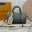 LV Bandouliere 25 Monogram Denim Bag กระเป๋าสะพายทรงหมอนเดนิมซีดสไตล์วินเทจ ปั้มนูนโลโก้ลายโมโนแกรม ใหม่ล่าสุด มาแรงม้าก! รุ่นลิมิเต็ดที่สาวๆควรได้มีสะสม