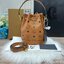 M.C.M Dessau Drawstring Bag in Visetos / M.C.M Mini bucket bag in Visetos and nappa leather กระเป๋าทรงบัคเก็ตเชือกรูด มีสายให้ 2 เส้น ถือหรือสะพายได้ ทรงสวยตั้งอยู่ทรง รุ่นลิมิเต็ดใหม่ล่าสุด สายยาว Crossbody ปรับระดับได้ เปิด-ปิดโดยเชือกรูด ภาพถ่ายจากสินค