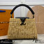 LV Wicker Capucines BB Bag / LV Capucines BB braided rattan Bag กระเป๋าถือพร้อมสายสะพายทรงบัคเก็ตสานขึ้นรูปสวยงามตามรูป เกรดออริ เทียบแท้ 1:1 ใช้งานต่างประเทศได้