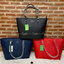 ของแท้ Kate Spade new york shopping large bag กระเป๋าถือ หรือคล้องไหล่ได้ ด้านหน้ามีโลโก้แบรนด์