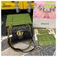 GUCCI GG Marmont shoulder bag กระเป๋าสะพายข้างรุ่นคลาสสิค สะพายขับผิว ดูแพง อัพลุคได้สบายๆ เปิด-ปิดด้วยตัวกดล็อคแน่นหนา ด้านหลังดีไซน์รูปหัวใจ