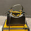 Fendi peekaboo Monster handle bag 9" กระเป๋ายอดนิยมของแบรนด์ ดีไซน์สวยเรียบหรูแฝงด้วยความเก๋ มาพร้อมสายยาว