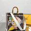FENDI Sunshine Medium Shopper Tote / FENDI Shopping Shoulder Bag กระเป๋าสะพายทรง shopping ใบใหญ่จุใจ!! ลายกราฟฟิกมาใหม่ดีไซน์คลาสสิควินเทจ สวยหรู ภายในโล่งกว้างมากๆ ใส่ของจุสุดๆ