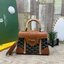 10 สี ORI หนังแท้ | GOYARD Saïgon Souple Mini Bag 20cm กระเป๋าถือ/สะพายดีไซน์หูจับไม้เป็นเอกลักษณ์ที่สวยหรูหราสง่างาม