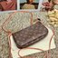 น้องน่ารักน่าใช้มากๆค่ะ LOUIS VUITTON POCHETTE ((Premium Gift Lv)) กระเป๋าหิ้ว//คล้องไหล่//สะพายข้าง//หรือถือแบบคลัท ชิลๆได้เลยค่า หนังแกะแท้นิ่มสวย เปิดปิดกระเป๋าแบบซิป ภายในสามารถใส่กระเป๋าเงินใบกลางได้; มือถือได้;พาสปอร์ตได้;ของจำเป็นจุกจิกสาวๆได้เยอะเ