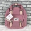 DOUGHNUT MACAROON MINI BACKPACK กระเป๋าเป้สีหวาน สามารถสะพายหลัง/ถือน่ารักๆ ได้เลยค่ะ วัสดุผ้าไนล่อน สามารถกันน้ำซึมได้ระดับนึง ด้านหน้ามีช่องเก็บของได้นะคะ เปิดปิดด้วยซิปบน ด้านข้างเก็บของได้จุกจิก ด้านในมีช่องใส่ของ ใส่ Ipad จุของคุ้มจริงๆค่า สายสะพายด้
