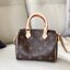 LV Nano Speedy Monogram / LV Bag เกรดออริพร้อมส่ง กระเป๋าสะพายข้างไซส์มินิ วัสดุหนังแคนวาส
