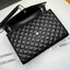 หนังแท้ YSL Saint Laurent Large Cassandra quilted shoulder bag กระเป๋าสะพายใบใหญ่ ดีไซน์ทรงสวยหรู ตอบโจทย์ได้ทุกสไตล์ ภาพสินค้าถ่ายจากงานขายจริง ใช้งานต่างประเทศได้