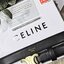 VIP 🥂 Celine Vintage Logo Leather Belt VIP เข็มขัดซีลีนใช้ได้ทั้งชายหญิง วัสดุ Calfskin หนังเรียบสวยหัวเข็มขัดโลโก้แบรนด์แบบ 3D Vintage สีทองสายปรับระดับได้ในดีไซน์เรียบหรูเข้ากับทุกลุ๊คใช้ได้ทั้งชายหญิง สินค้ามาพร้อม Original Package มีการ์ด ถุงผ