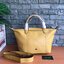 LONGCHAMP LE PLIAGE CUIR TOP HANDLE BAG S รุ่น 1512 กระเป๋าถือขนาดกำลังดี วัสดุหนังแกะ Metis