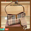 BURBERRY VINTAGE BAG VIP GIFT WITH PURCHASE (GWP) พรีเมี่ยมกิ๊ฟ Limited Edition จากBURBERRY วัสดุหนังPVC หนังนิ่ม กระเป๋าสะพายไหล่ทรงสวย เปิดปิดด้วยกระดุมแม่เหล็กด้านใน ภายในมีช่องใส่ของโล่งกว้าง พร้อมช่องซิปอีกหนึ่งช่อง สามารถใส่มือถือ กระเป๋าสตางค์ยาว ข