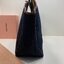 MIU MIU IVY TOTE DENIM BAG LARGE 34cm กระเป๋าถือ/สะพายทรงโท้ทใบใหญ่ คิ้วท์สุด จุของได้เยอะ เกรดออริ 1:1 ใช้งานต่างประเทศได้ ภาพถ่ายจากงานขายจริง