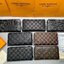 ORI หนังแท้ | LV Zippy Horizontal Monogram Shadow / LV LongWallet กระเป๋าสตางค์ใบยาว กระเป๋าสตางค์ซิปรอบ