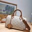 M.C.M SMALL ELLA BOSTON BAG IN LAURETOS กระเป๋าสะพายไอคอนิกโมโนแกรมใหม่ เกรดท็อปออริ สลับแท้ 1:1 เกรดดีสุด ใช้ต่างประเทศได้