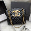 Chanel 24C bag / CHANEL WITH CHAIN / CHANEL Casual Style กระเป๋าสะพายหนังนิ่มลื่นเงาสวย Plain Leather Party Style Office Style