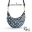 LV Loop Navy Blue Denim Jacquard textile lining / LOUIS VUITTON MONOGRAM LOOP BAG กระเป๋าทรง half-moon Loop พร้อมส่งกระเป๋าทรง half-moon Loop ที่รังสรรค์ออกมาได้สวย เก๋ และดูดีมากๆ ใบจริงสวย น่าใช้มากๆ ได้กับทุกๆวัน ตลอดวันเลยจริงๆ สินค้าเข้าใหม่ แนะนำ ห้