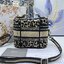 18cm Small DiorTravel Vanity Case กระเป๋าใส่เครื่องสำอาง มาพร้อมกับลวดลาย Oblique ปักอย่างประณีตและประดับด้วยสัญลักษณ์ Christian Dior Paris มาพร้อมสายสะพายและหูจับในตัว ปรับเปลี่ยนใช้งานได้ตามสไตล์