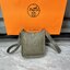 HERMES Evelyne TPM Bag The Perfect Mini Crossbody Bag 17cm กระเป๋าทรงโท้ทแบรนด์หรู เอกลักษณ์ของความสง่างาม เกรดออริ สลับแท้ 1:1 ใช้งานต่างประเทศได้