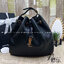ORI หนังแท้ | YSL PARIS VII small hobo in grained leather / YSL Bucket Bag กระเป๋าสะพายทรงโฮโบบัคเก็ต งานหนังแท้ลายเกรน ฟังก์ชั่นสุดเลิศพร้อมเชือกรูด ดีไซน์รูปทรงใช้งานง่าย ภายในโล่งกว้างมาก