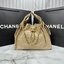 ORI หนังแท้ | 25cm CHANEL 25 Small Handbag Spring-Summer 2025 กระเป๋าสะพายรุ่นใหม่สุดฮอตแห่งปี หนังแท้ลายเกรน ที่สุดแห่งความไอคอนิก มาพร้อมใบเล็ก อะไหล่สีทองสวยหรู