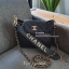 Chanel quilted Logo Strap crossbody clutch bag
