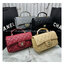ORI หนังแท้ | CHANEL Classic Flap Bag TopHandle 20cm กระเป๋าสะพายคคลาสสิกพร้อมหูจับ หรูหราระดับตำนาน สวยงามเหนือกาลเวลา