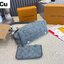 LV Carryall Denim Vintage Tote Bag กระเป๋าทรงโท้ทเดนิมสไตล์วินเทจ รุ่นใหม่ปั้มนูนลายโมโนแกรมบนเดนิมสุดไอคอนิก ที่ใครเห็นต้องเป็นคลั่งรัก ผู้ดี หรูหราได้ทุกลุค ทุกสไตล์