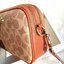 ของแท้ COACH 31542 SADIE CROSSBODY CLUTCH IN COLORBLOCK SIGNATURE CANVAS