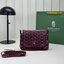10 สี ORI หนังแท้ | GOYARD Plumet pouch-wallet กระเป๋าสะพายใบเล็กกะทัดรัด ดีไซน์กระเป๋าสตางค์ Plumet ดีไซน์มาพร้อมช่องใส่เหรียญ ธนบัตร และบัตรต่างๆ สามารถสะพายไหล่เป็นกระเป๋าสะพายข้างได้เหมือนกระเป๋าใบเล็ก