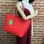 ของแท้ Kate Spade new york shopping large bag กระเป๋าถือ หรือคล้องไหล่ได้ ด้านหน้ามีโลโก้แบรนด์