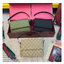 GUCCI GG canvas small crossbody bag กระเป๋าสะพายทรงใหม่เรียบง่าย ที่สุดของความคลาสสิค ด้านหลังมีช่องเก็บแต่งหนังปั้มแบรนด์สวยหรูโดดเด่น เป็น Unisex ใช้งานได้ทั้งชายหญิง