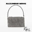 ALEXANDER WANG HEIRESS POUCH IN RHINESTONE MESH จัดให้แบบสุดตัว กับไอเท็มที่สาวๆต่างเรียกร้อง กับกระเป๋าพอชตกแต่งพลอยเทียม หรูหรา โดดเด่น ดูแพง ด้วยการตัดเย็บเรียงร้อยลงบนตาข่ายเนื้อละเอียด ทำให้ดูดีมีราคางดงามจริงๆ เปิด-ปิดด้วยซิป ขนาดกำลังสวย ภายในเป็นช