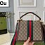 GUCCI Queen Margaret Bee top handle bag กระเป๋าถือลิมิเต็ดด้วยตัวกดล็อครูปผึ้งประดับมุกสวยหรูโดดเด่น มาพร้อมสะพายข้างสปอร์ต ดีไซน์สวยไม่ซ้ำใคร