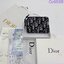 DIOR Compact Zipped Wallet jacquard leather / DIOR Card Holder กระเป๋าสตางค์แบรนด์หรู ซิปรอบ พร้อมส่งที่ไทย ภาพสินค้าถ่ายจากงานขายจริง ใช้งานต่างประเทศได้