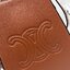 ORI หนังแท้ | CELINE PHONE POUCH HELOISE IN SUPPLE กระเป๋าใส่โทรศัพท์ เรียบหรู ด้วยลวดลาย Triompe ที่แสดงถึงความเป็นเอกลักษณ์ของแบรนด์