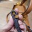 M.C.M TRACY TOP HANDLE คอลเลคชั่นใหม่ล่าสุด กระเป๋าถือ/สะพายข้าง ดีไซน์เรียบหรู คงเอกลักษณ์ ให้ความเป็นผู้ดีในตัว วัสดุหนังแคนวาสคุณภาพดีสลับหนังแท้ สวยงาม เปิด-ปิดด้วยตัวกดล็อค ภายในโล่งกว้างใส่ของได้พอประมาณ ทรงกระเป๋าโดดเด่นไม่เหมือนใคร พร้อมหูจั