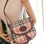 BURBERRY FRAGRANCES VINTAGE CROSSBODY BAG GiFT WITH PURCHASE (GWP) กระเป๋าสะพายพรีเมี่ยมกิ๊ฟ Limited Edition จากเคาน์เตอร์ BURBERRY FRAGRANCES วัสดุหนังแท้ขึ้นลาย Burberry Vintage Signature สวยหรูสุดคลาสสิค เปิดปิดฝาปิดกระดุมแม่เหล็ก ภายในมีโลโก้และช่องซิ