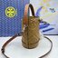 6 สี Tory Burch Puffy Mini / Tory burch T Monogram Puffy Patent Mini Bucket Bag / Tory Bucket Bag กระเป๋าบัคเกต size เล็ก โดดเด่นด้วยโลโก้ตัวนูนปั๊มด้านหน้า