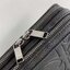 DIOR Zipped Pouch with Strap Black Dior Gravity Leather / Dior Trunk Messenger Bag กระเป๋าสะพายทรงแมสเซ็นเจอร์ ทรงพอชรูปทรงทันสมัย สง่างามเหนือกาลเวลา เกรดท็อปออริ สลับแท้ 1:1