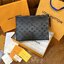 พร้อมส่ง LV Pochette Voyage MM / LV Clutch กระเป๋าถือทรงคลัช ทรงพอช เกรดออริ สลับแท้ 1:1 ใช้ต่างประเทศได้ ใช้ได้ทั้งชายหญิง
